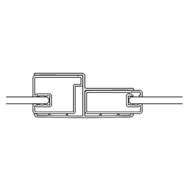 Комбинационный профиль - Kermi, Cada XS, 10x200 см, ZDKPKTFCK200VK