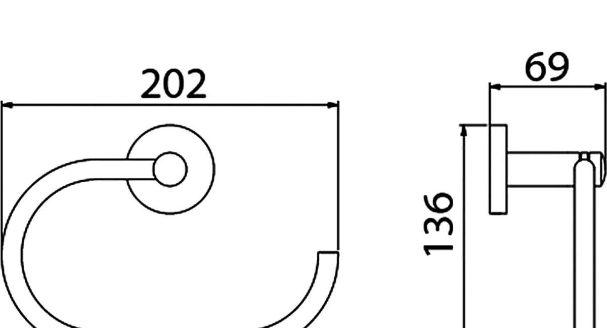 Timo Saona, Полотенцедержатель, 13050/17