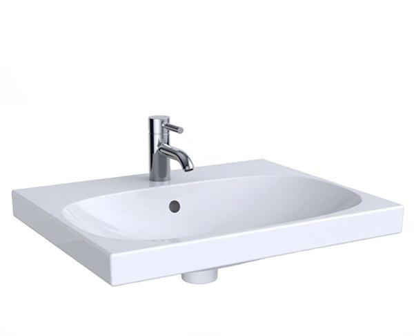 Geberit Acanto, Раковина, 500.620.01.2 +500.609.01.