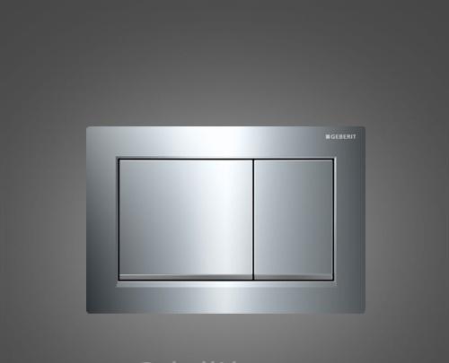 Кнопка смыва - Geberit, Omega 30, 1x21.2x14.2 см, 115.080.KH.1