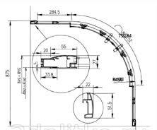 Душевой уголок - Ravak, Blix, 90x90x190 см, 70508014