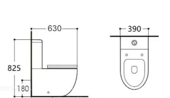 Aquatek Европа, Унитаз компакт, AQ2903-00