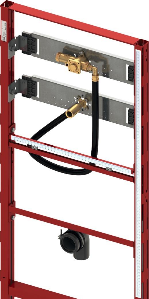 Инсталляция для писсуара - Tece, Teceprofil, 13x50x133 см, 9320008