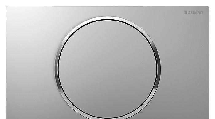 Кнопка смыва - Geberit, Sigma 10, 1.4x24.6x16.4 см, 115.758.KN.5