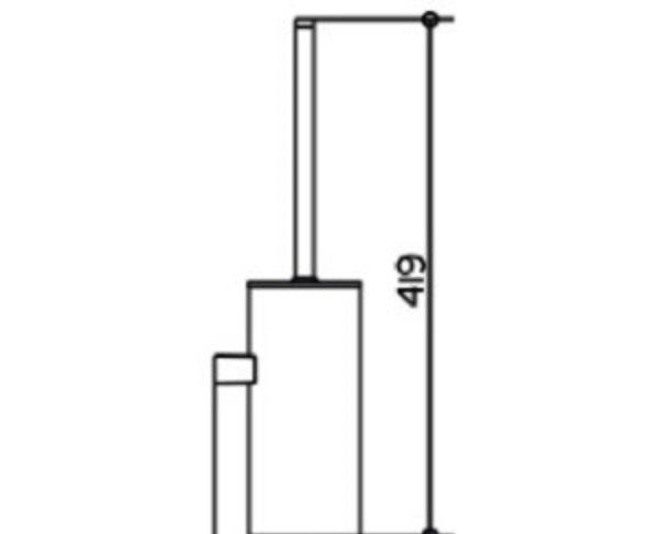 Keuco Collection Moll, Ершик, 12769 010100