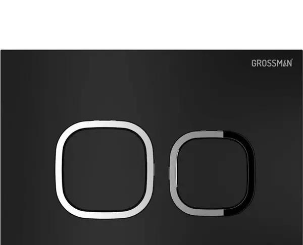 Grossman без коллекции, Унитаз подвесной с инсталляцией и кнопкой, 97.4411S.02.210