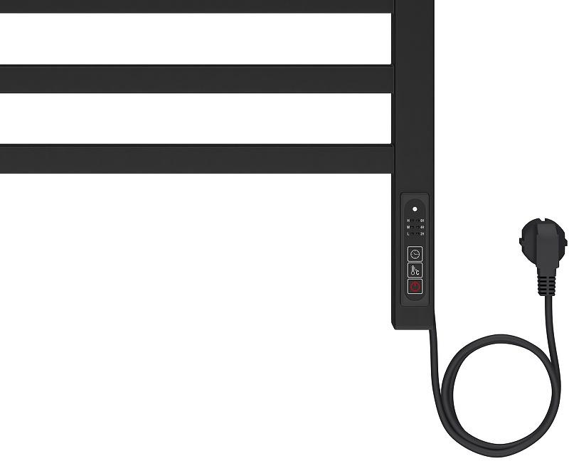 Полотенцесушитель электрический - Aquatek, Поларис, 9x53x70 см, KO0770BL / AQ EL KO0770BL