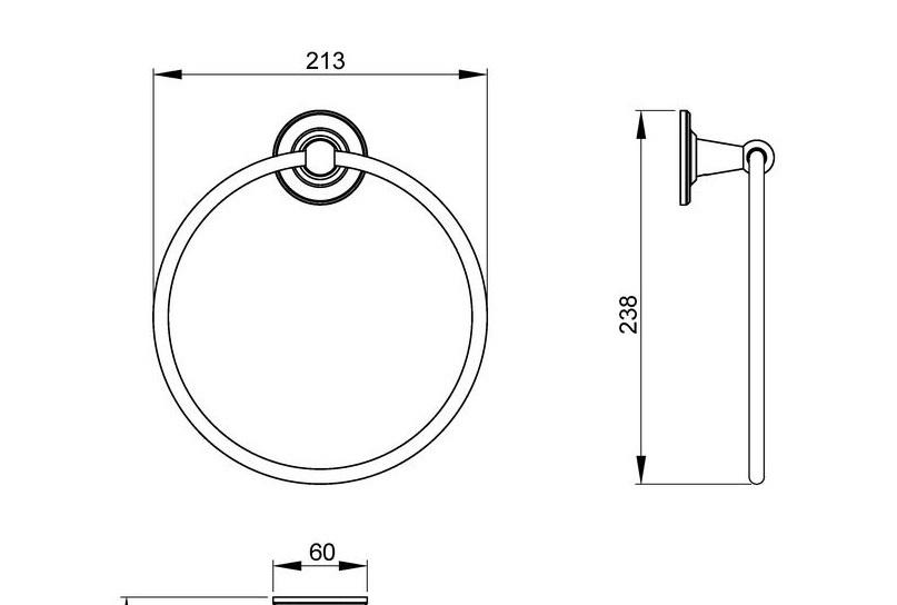 Timo Nelson, Полотенцедержатель, 150050/00