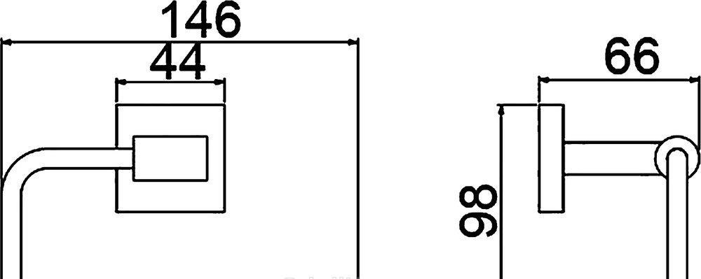 Timo Selene, Держатель туалетной бумаги, 12041/03