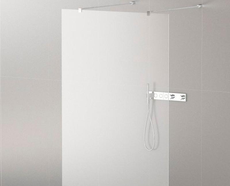 Душевая перегородка - Cezares, Liberta, 8x115x195 см, LIBERTA-L-2-115-120-C-Cr
