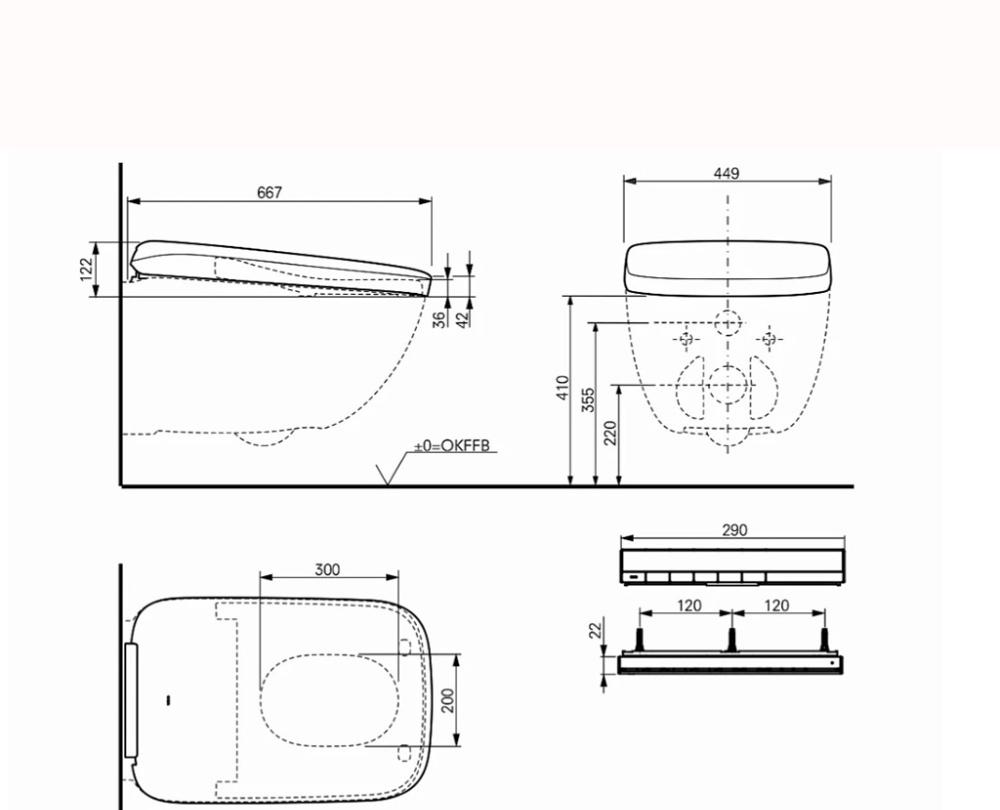 Toto Neorest, Унитаз подвесной, TWX1 WASHLET CW927PZY