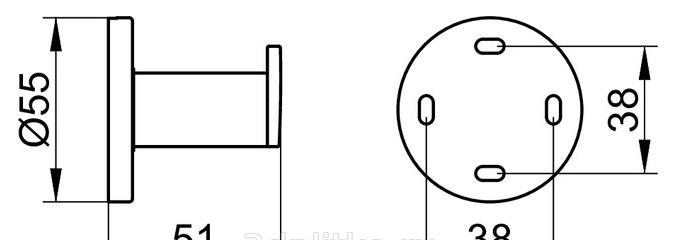 Keuco Plan, Крючок, 14914070000