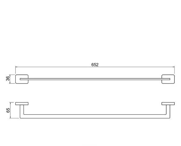 Aquatek Либра, Полотенцедержатель, AQ4314MB