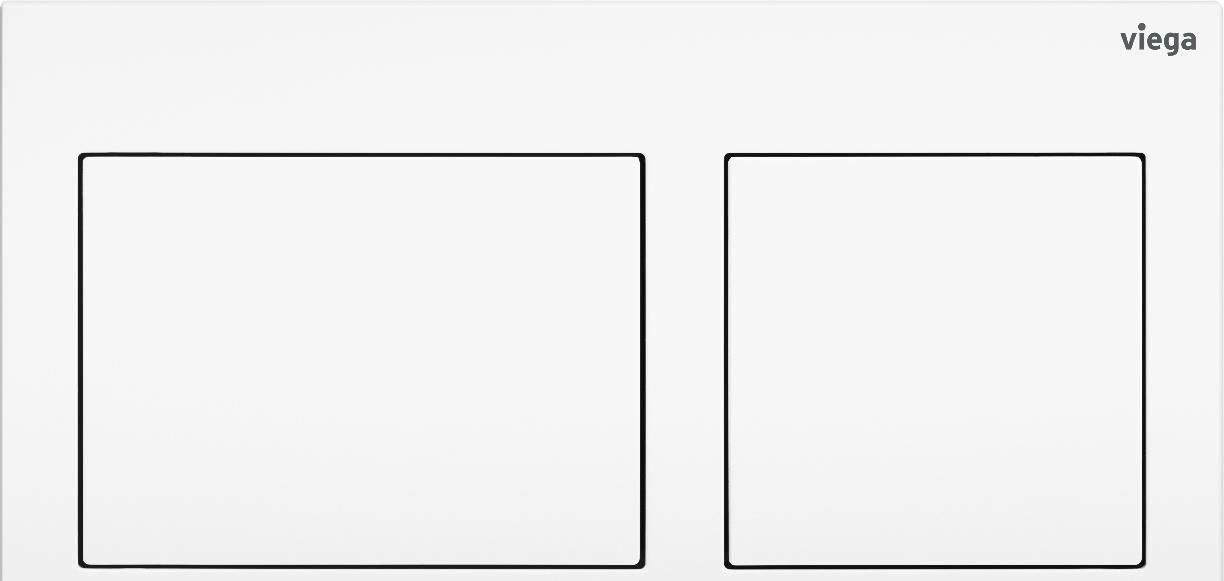 Кнопка смыва - Viega, Prevista, 0.8x22x13 см, 773250