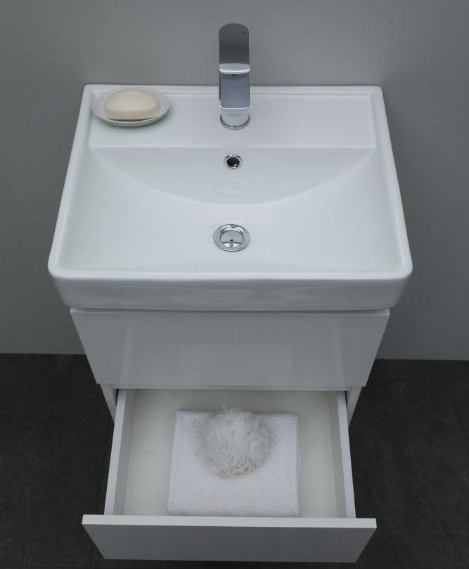 Aquanet Вега, Тумба с раковиной, 00308335