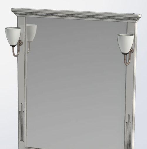 Aquanet Тулуза, Зеркало, 00182016