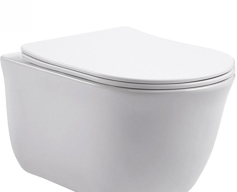 Aquatek Классик, Унитаз подвесной с инсталляцией и кнопкой, SET AQUATEK КЛАССИК