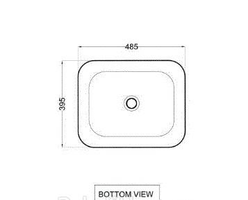 Jaquar Jaquar Designer, Раковина, JDS-WHT-25909