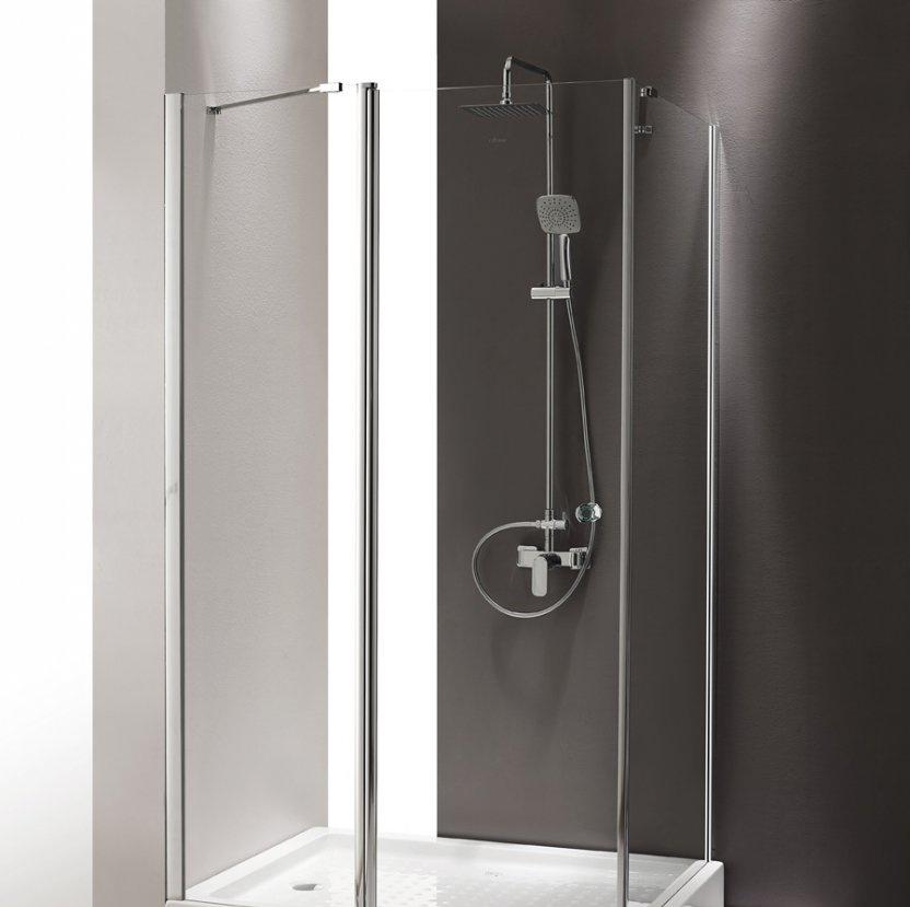 Душевой уголок - Cezares, Triumph, 100x90x195 см, TRIUMPH-AH-1-100/90-C-Cr-L / TRIUMPH-D-AH-1-100/90-C-Cr-L