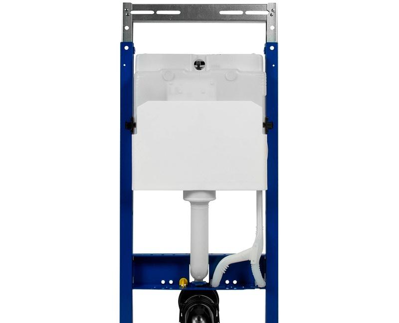 Aquatek Вега, Унитаз подвесной с инсталляцией и кнопкой, SET ВЕГА хром