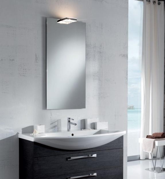 Aquanet Честер, Шкаф-зеркало, LIBERTY100LAMP2