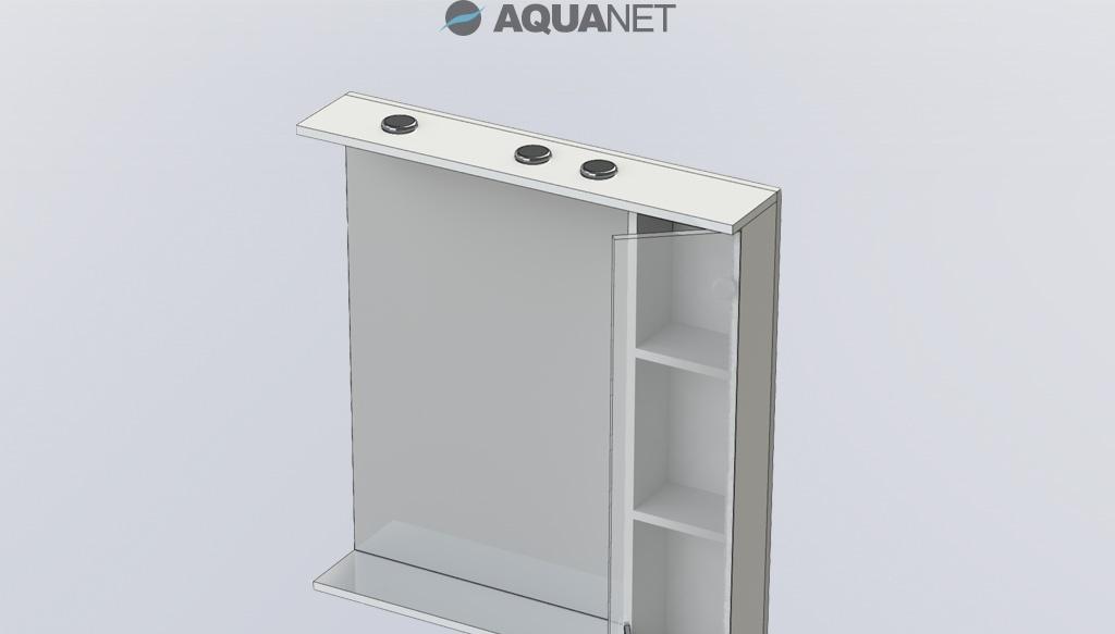Aquanet Донна, Шкаф-зеркало, 1A2763K1MH4C0