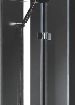 Душевая дверь - Cezares, Elena, 100x195 см, ELENA-W-50/50-C-Cr / W-50/50-C-Cr