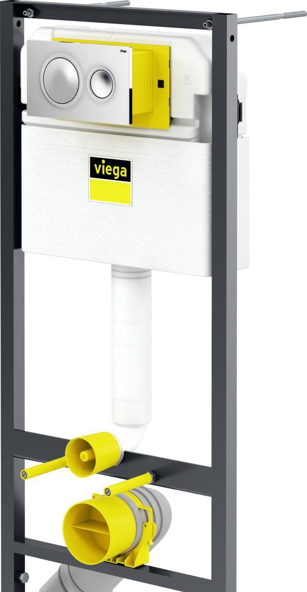 Инсталляция для унитаза - Viega, Prevista Dry, 12x49x112 см, 792855