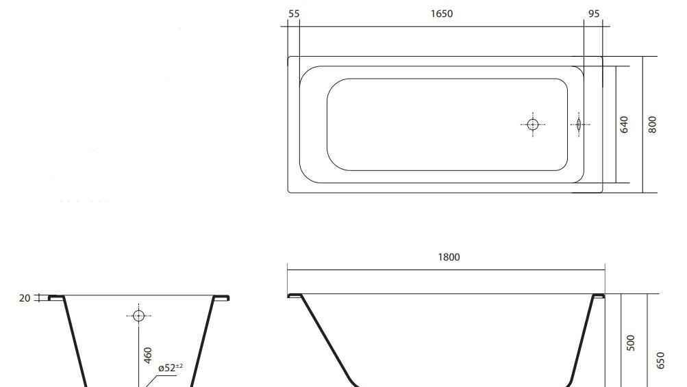 Puscho Liga, Чугунная ванна, AQ8980F-00