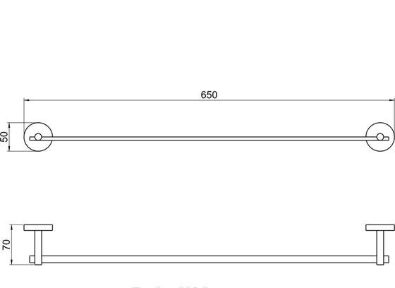 Aquatek Бетта, Полотенцедержатель, AQ4614CR