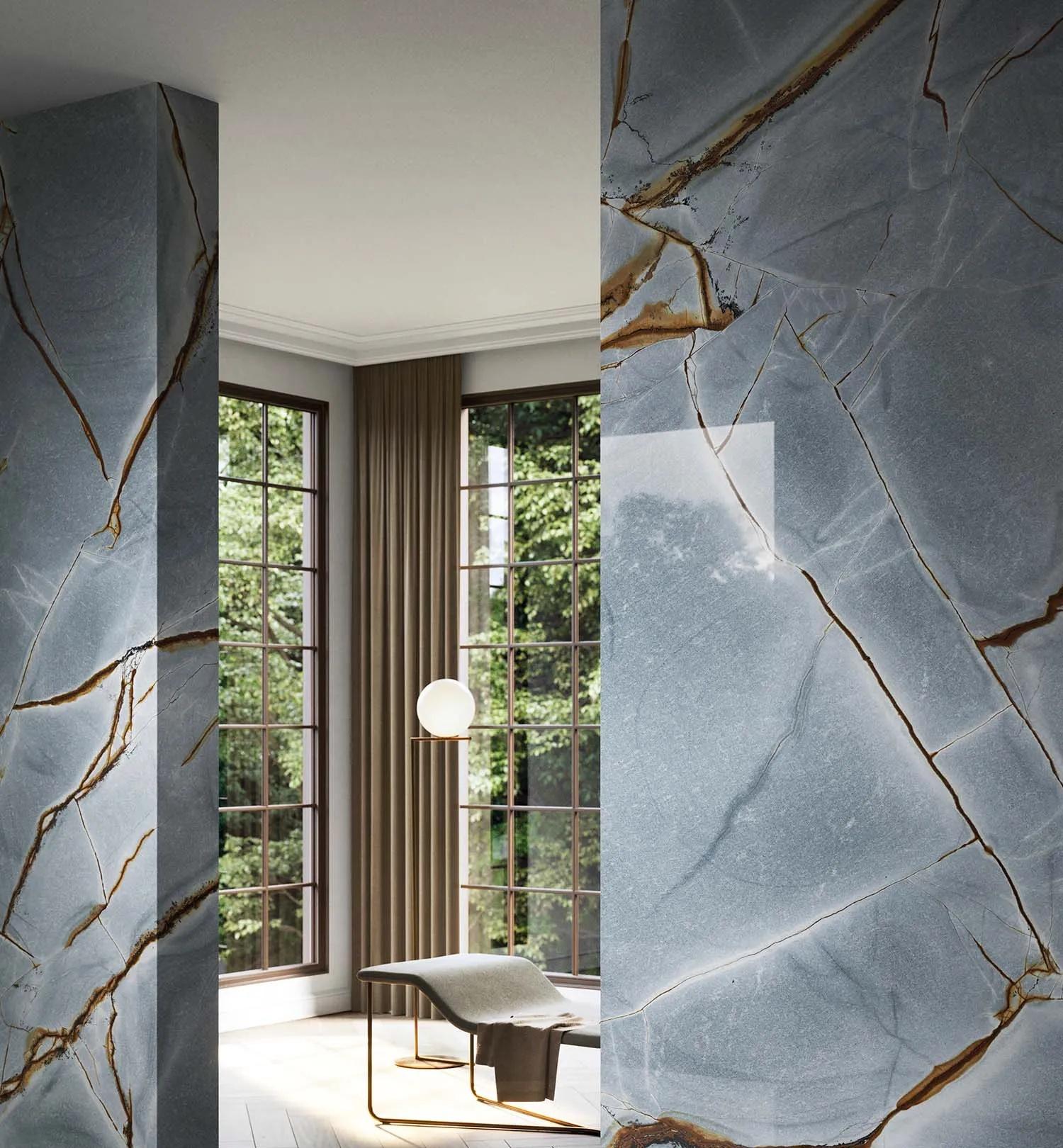 Картинка Xlight Blue Roma, Керамогранит, 120x250 см