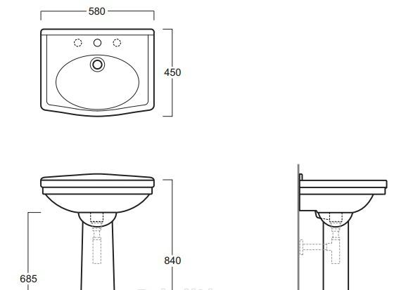 Simas Londra, Раковина, LO914bi*1