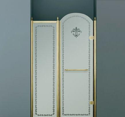 Душевая дверь - Cezares, Retro, 120x195 см, RETRO-A-B-11-120-PP-G-R / RETRO-B-11-120-PP-G-R