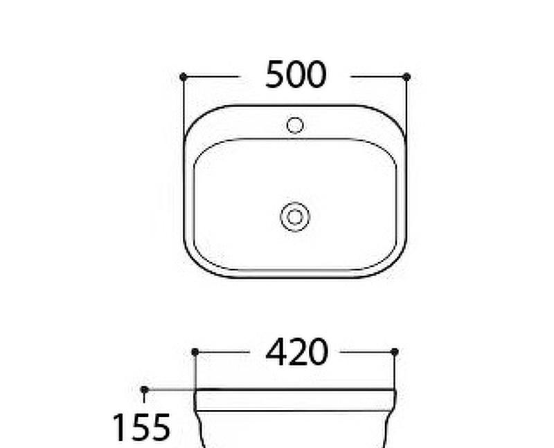 Aquatek Амадео, Раковина, AQ5042-00