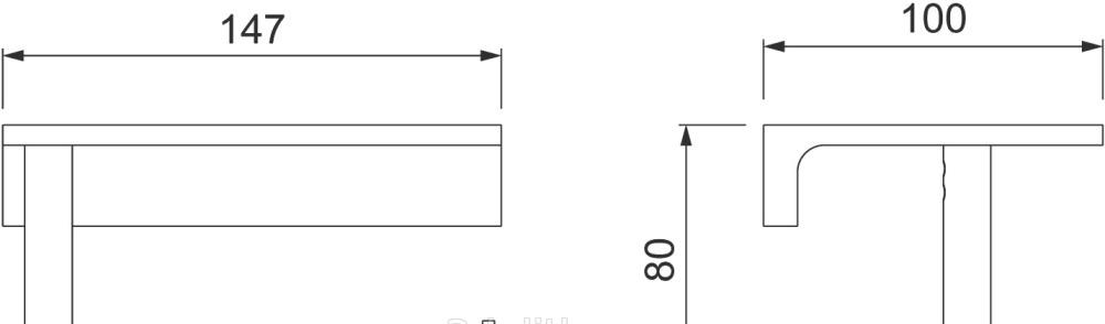 Timo Selene, Держатель туалетной бумаги, 10040/00