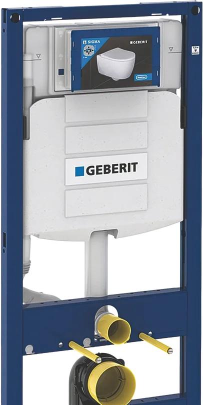 Geberit без коллекции, Унитаз подвесной с инсталляцией и кнопкой, 9002801