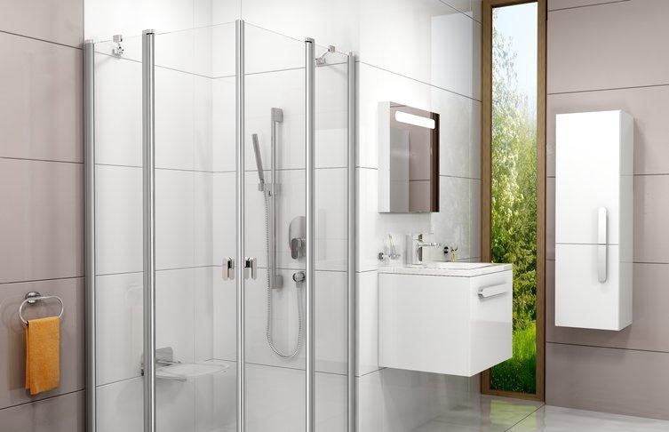 Душевая дверь - Ravak, Chrome, 120x195 см, 1QVG0C00Z1