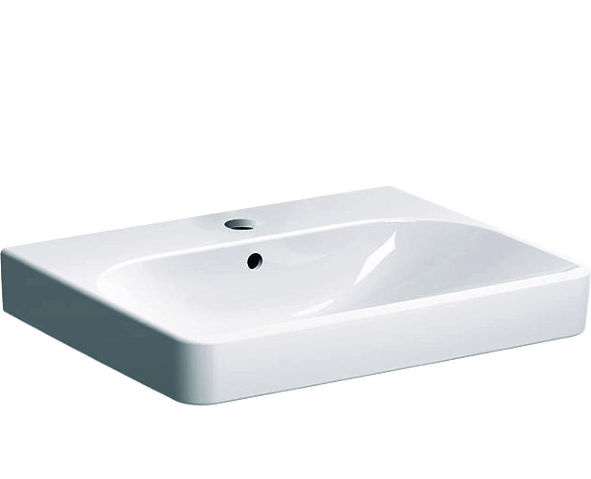 Geberit Smyle Square, Раковина, 500.229.01.1