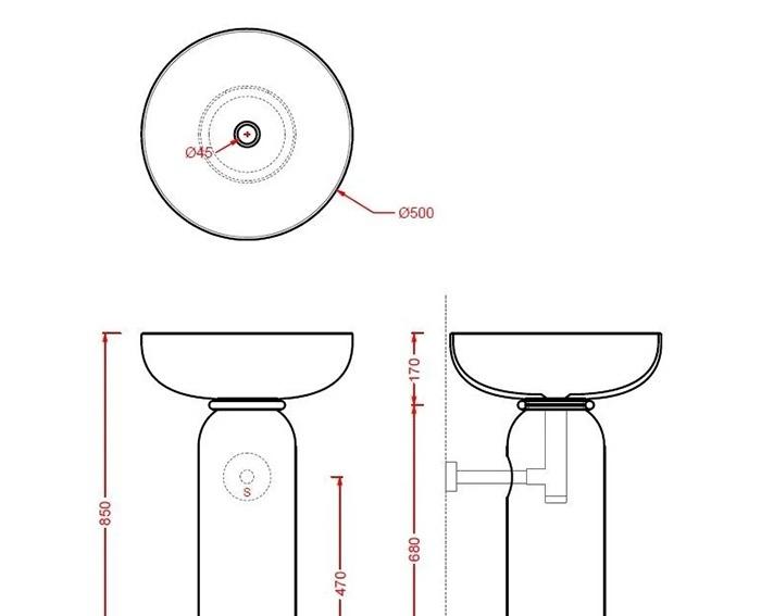 ArtCeram Jolie, Накладная (чаша), JOL001 17 00