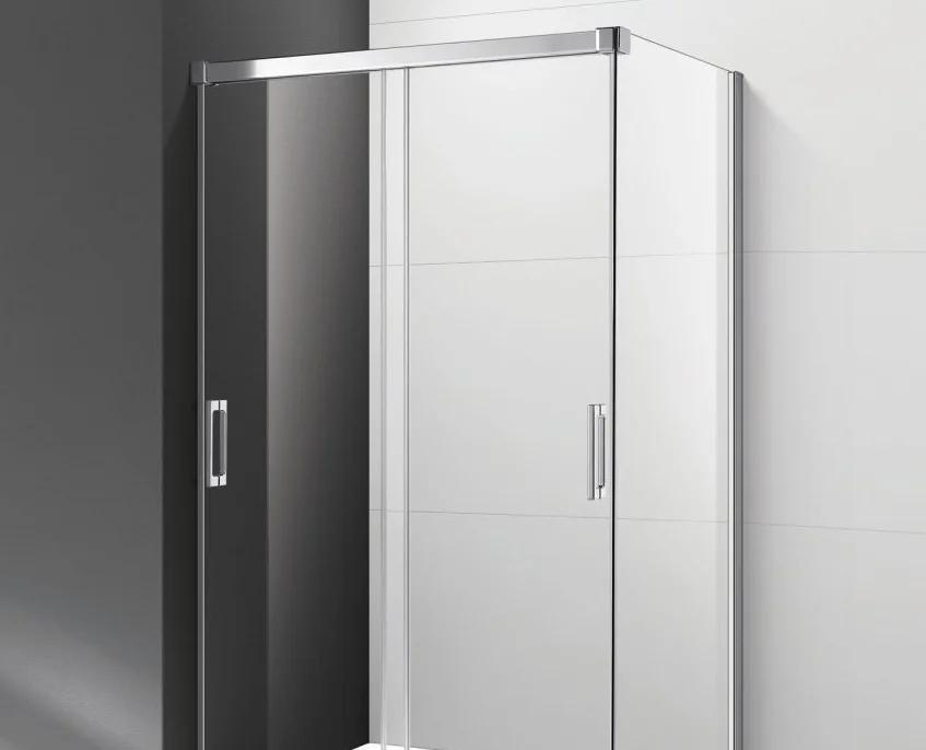 Душевой уголок - Cezares, Tandem, 81x119x190 см, TANDEM-SOFT-AH-2-120/80-C-Cr-IV / SOFT-AH-2-120/80-C-Cr-IV