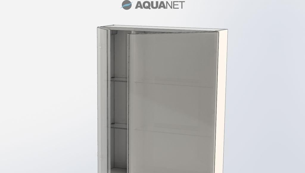 Aquanet Эвора, Шкаф-зеркало, 1A244101MIX40