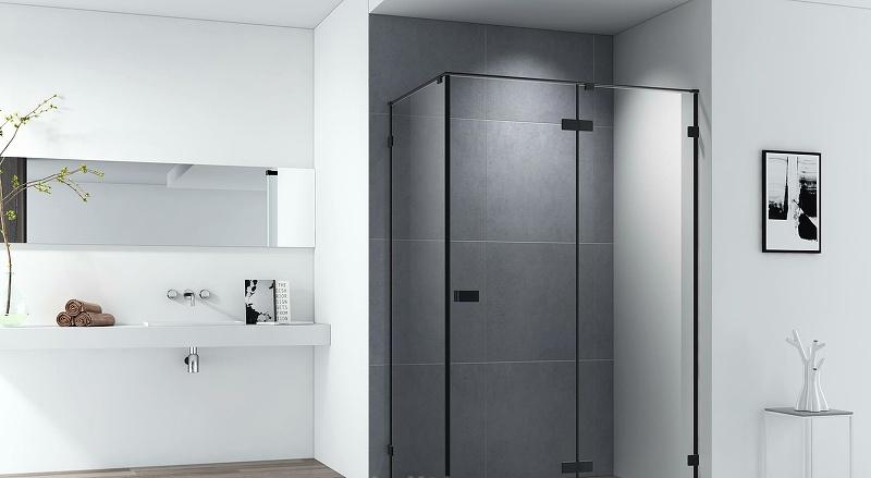 Душевой уголок - Cezares, Bellagio, 80.5x98x196.8 см, BELLAGIO-AH-1-100/80-C-NERO