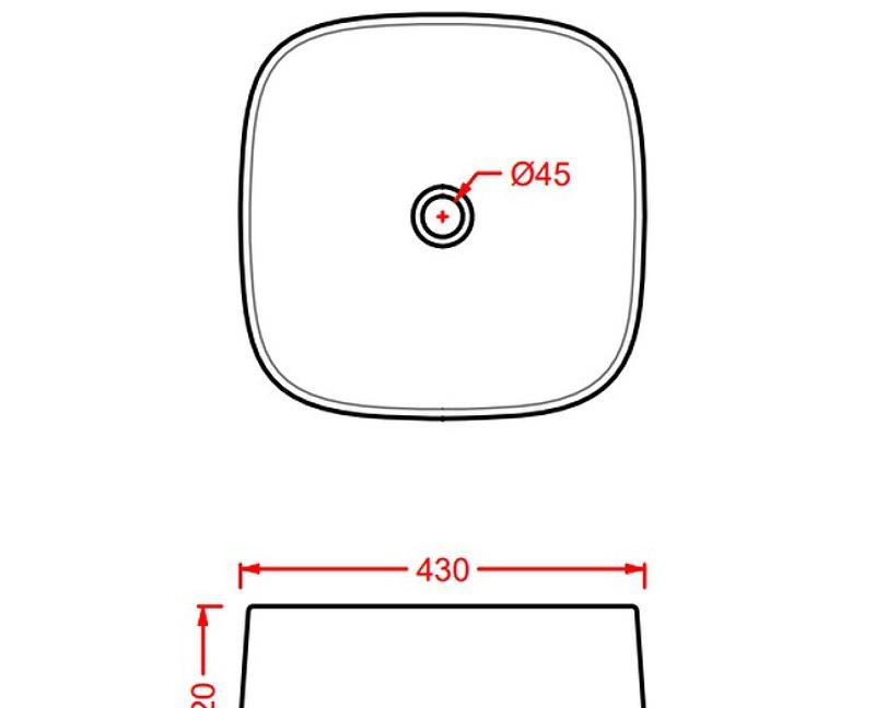 ArtCeram Cognac, Раковина, COL006 05 00