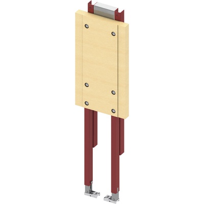 Инсталляция для поручня для инвалидов - Tece, Teceprofil, 0.6x22x15 см, 9360000