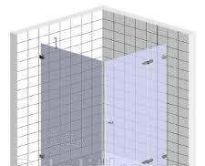 Боковая стенка - Cezares, Verona, 100x195 см, VE-W-100-FIX-P-Cr