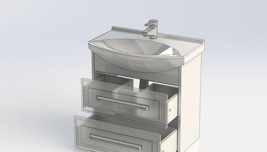 Aquanet Остин, Тумба для раковины, 00200910