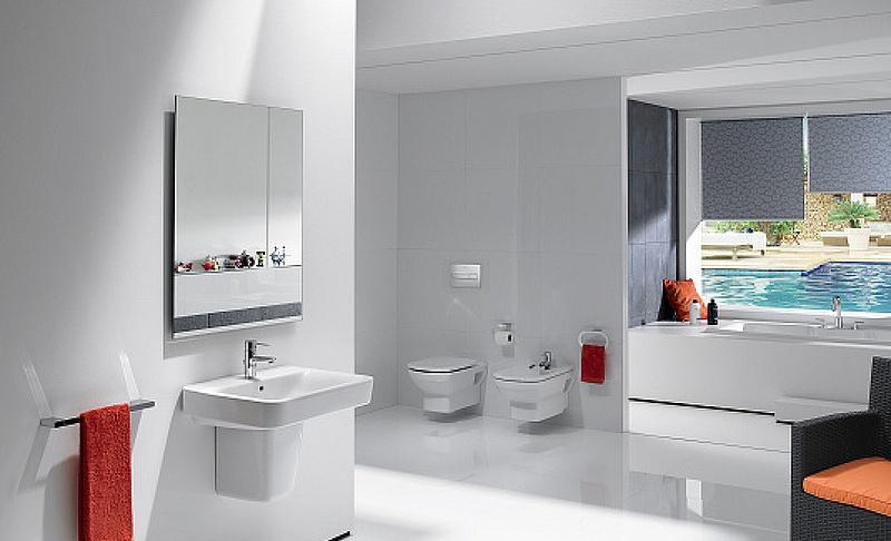 Roca Dama Senso, Унитаз подвесной с инсталляцией и кнопкой, 893104680