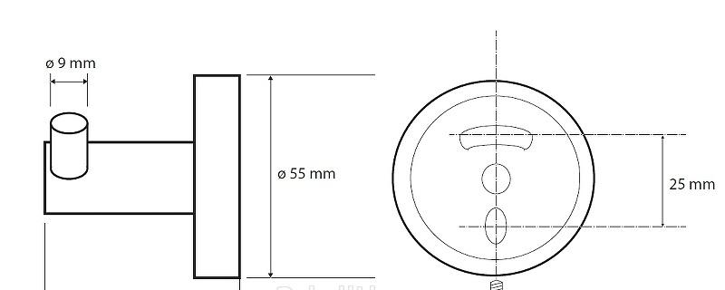 Bemeta Dark, Крючок, 104106030