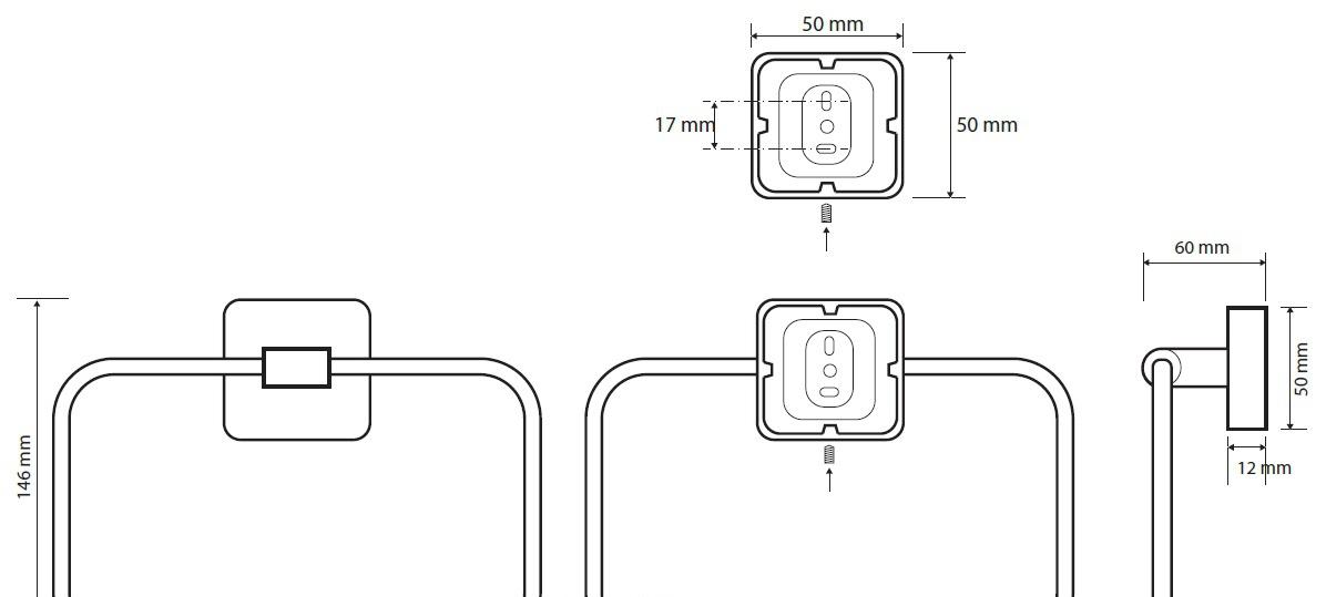 Bemeta Tasi, Полотенцедержатель, 154104062