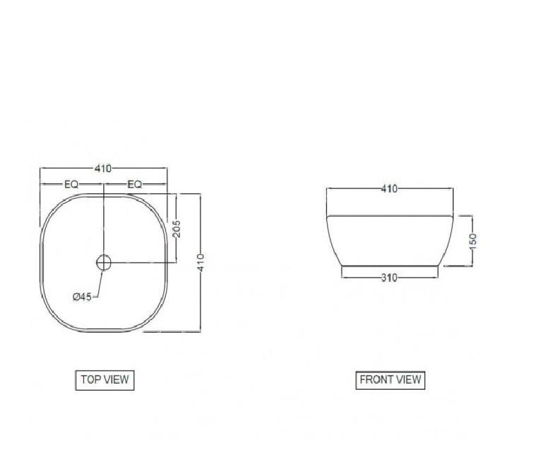 Jaquar Jaquar Designer, Раковина, JDS-WHT-25911